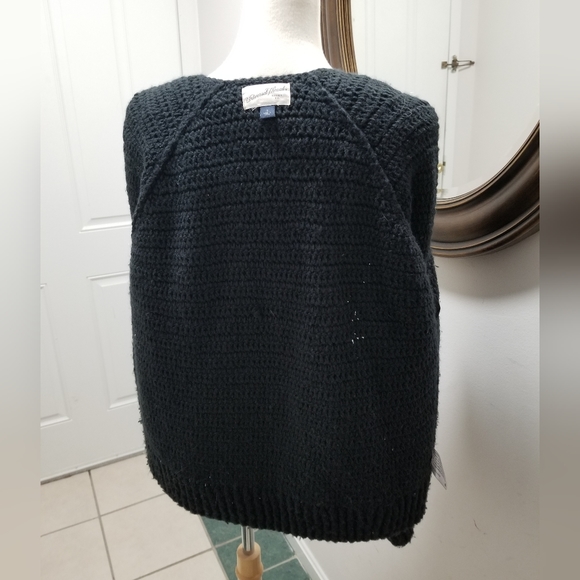 Universal Thread Women's Long Sleeve Open Neck Loopy Cardigan S Black - Picture 5 of 9